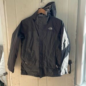 The North Face boys rain jacket size L (14/16)